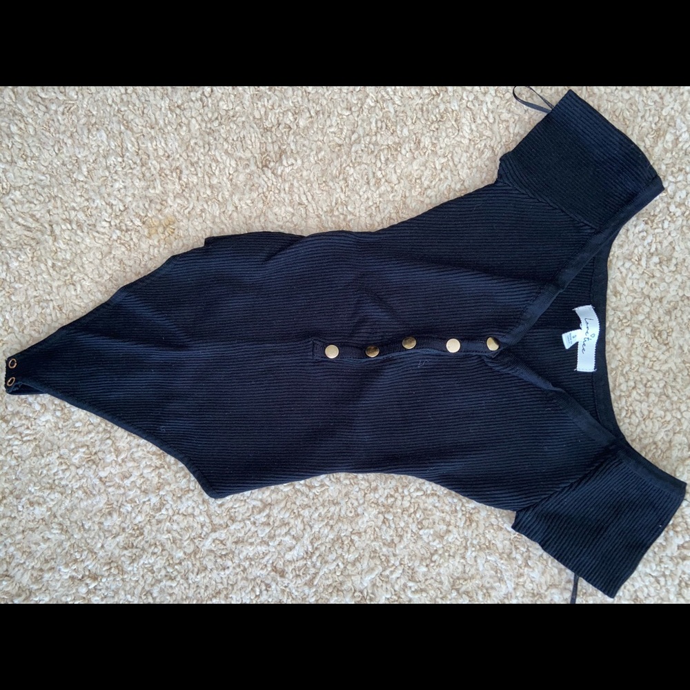 Button down body suit